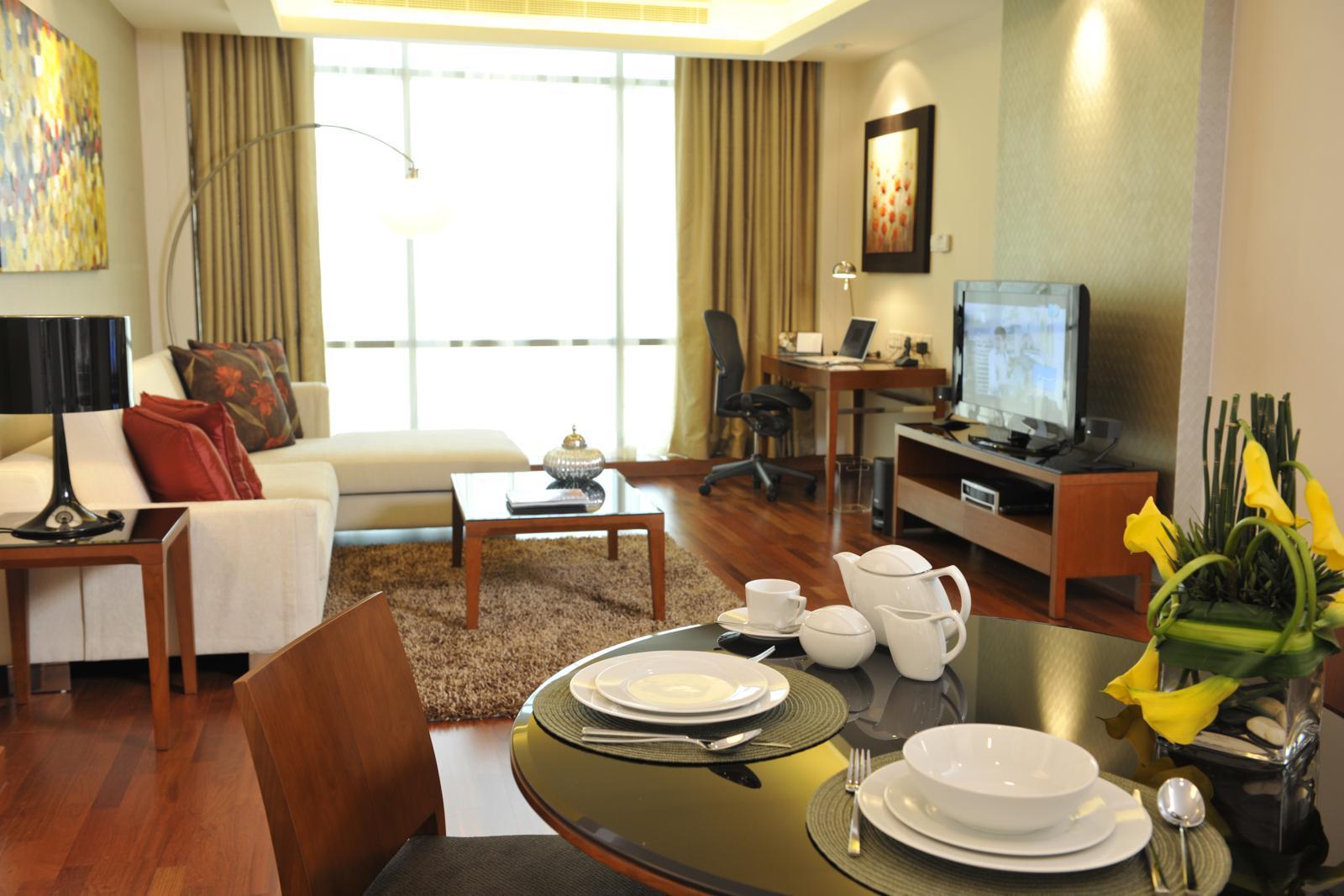 Fraser Suites Seef Bahrain Manama Room photo A typical apartment interior