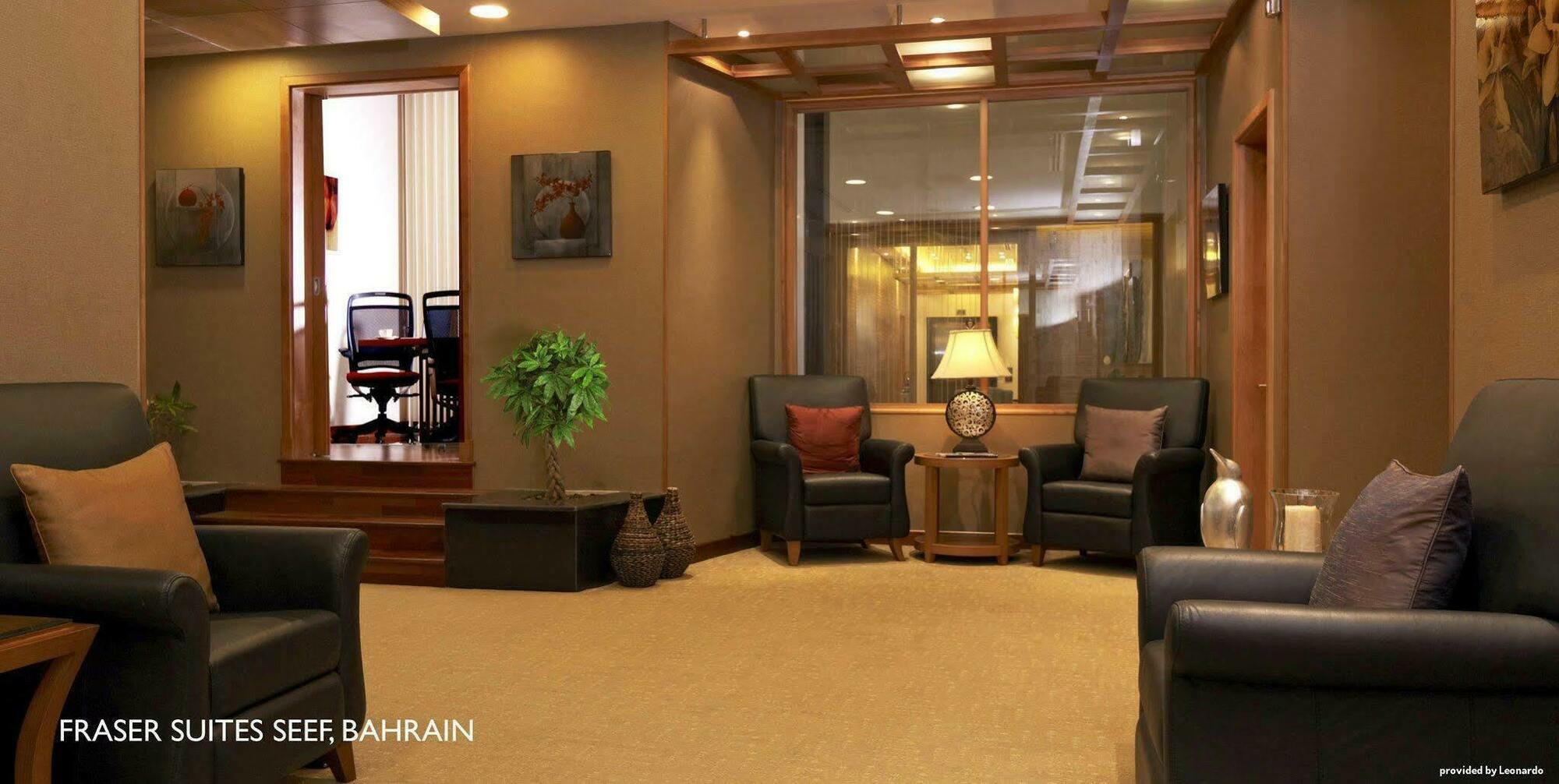 Fraser Suites Seef Bahrain Manama Exterior photo The lounge at Manama International Airport